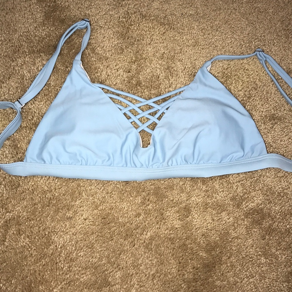 CUTE BLUE BIKINI TOP